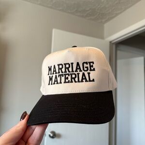 Custom ‘Marriage Material’ Otto Trucker Hat